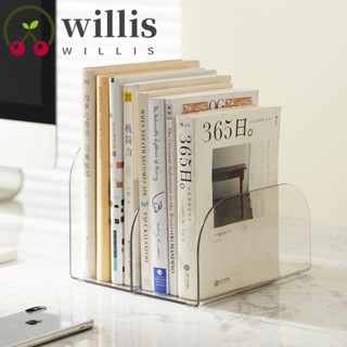 Willis ชั้นวางหนังสือ แบบตั้งโต๊ะ สไตล์เรียบง่าย สําหรับจัดเก็บหนังสือ เครื่องเขียน