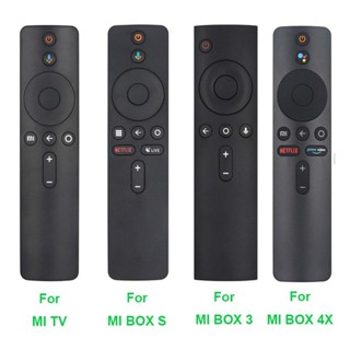 รีโมทคอนโทรลบลูทูธ ควบคุมด้วยเสียง สําหรับ Mi TV box s box 3 box 4X