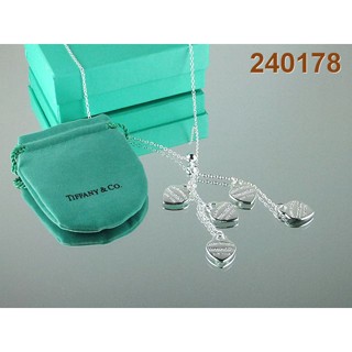 Tiffany&amp;co สร้อยคอเงิน 925 หรูหรา โรแมนติก ของขวัญวันวาเลนไทน์ แฟชั่น สําหรับแฟนสาว