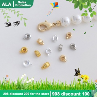 【🏭เครื่องประดับ DIY🏭】หัวเข็มขัด ชุบทอง 14K 18K แบบแคบ อุปกรณ์เสริม สําหรับสร้อยคอ สร้อยข้อมือ DIY