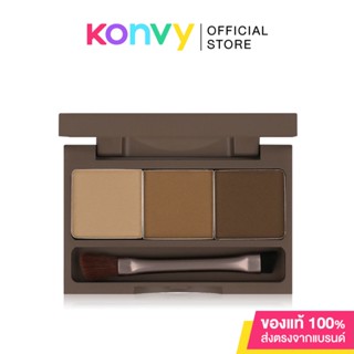 Mei Linda 3D Brow Powder Palette #01 Light Brown.