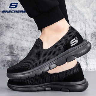 Skechers_ รองเท้ากีฬา รองเท้าวิ่งลําลอง ผ้าตาข่าย ระบายอากาศ น้ําหนักเบาพิเศษ แฟชั่นฤดูร้อน สําหรับผู้ชาย และผู้หญิง