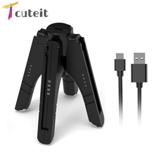 Tcuteit ที่ชาร์จจอยเกม สําหรับ Nintendo Switch NS Switch OLED Handle Station 4