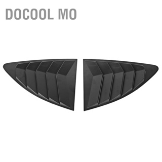 Docool Mo 2pcs ด้านหลังบานเกล็ดสปอยเลอร์แผง Fit สำหรับ Toyota 86 GT86 2013-2019