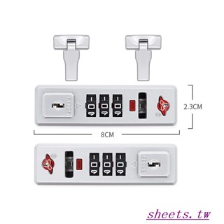 [อุปกรณ์เสริมกระเป๋าเดินทางทางเลือกแรก] S071 หัวเข็มขัดล็อคกระเป๋าเดินทาง อุปกรณ์เสริมล็อคกระเป๋าเดินทาง PKE หัวเข็มขัดล็อครถเข็น อุปกรณ์เสริมหัวเข็มขัดล็อคกระเป๋าเดินทาง