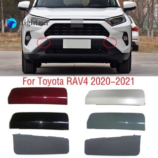 Flightcar ฝาครอบตะขอพ่วง ติดกันชนหน้ารถยนต์ สําหรับ Toyota RAV4 RAV 4 2020 2021