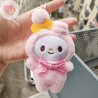 Siyuyan พวงกุญแจ จี้ตุ๊กตาการ์ตูน Hello Kitty Kuromi My Melody Cinnamoroll น่ารัก สําหรับตกแต่งกระเป๋า