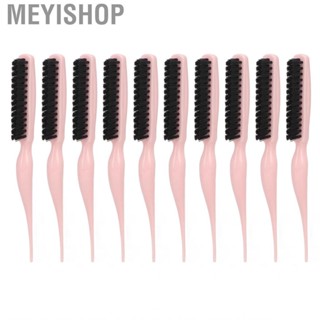 Meyishop Styling Brush Comfortable Smoothing Ergonomic Design Improve Hair Volume Teasing for Home and Travel