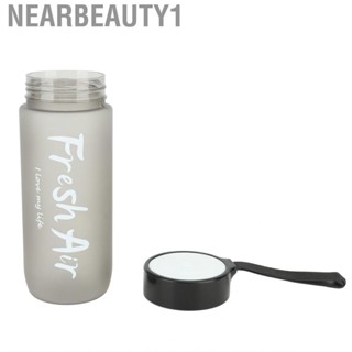 Nearbeauty1 New 600ml Water Bottle Frosted Large  Leakproof With Lanyar