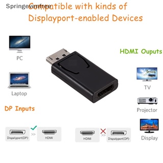 Spef อะแดปเตอร์พอร์ตหน้าจอ เป็น HDMI DP ตัวผู้ เป็นตัวเมีย สําหรับสายสัญญาณเสียงวิดีโอ HD 4K 1080P PC TV แล็ปท็อป FE