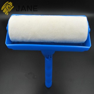 Jane ลูกกลิ้งทาสี พลาสติก 9 นิ้ว น้ําหนักเบา สีฟ้า พร้อมหัวปรับได้
