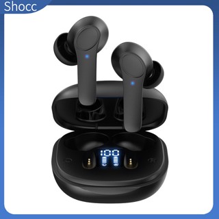 Shocc B11 Tws ชุดหูฟังเล่นเกมไร้สาย บลูทูธ 5.0 ตัดเสียงรบกวน Hi-fi