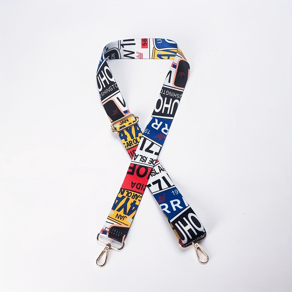 สายสะพายไหล่ ปรับได้ หลากสี ขนาด 3.8 ซม. อุปกรณ์เสริม สําหรับกระเป๋า