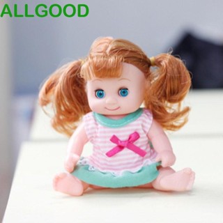 Allgoods ตุ๊กตาเด็กทารกจําลอง 3D ข้อต่อหมุนได้ เพื่อความปลอดภัย สําหรับเด็กวัยหัดเดิน