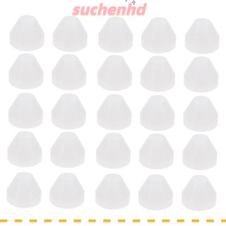 Suchenhd ชุดบูชชิ่งดินสอ แบบไม้ ไม่ติด สีขาว 10 ชิ้น