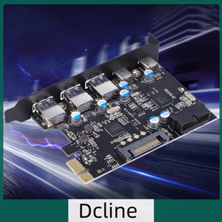 [Dcline.th] บอร์ดเอ็กซ์เพรส USB 3.0 PCI SATA 15-Pin 20-Pin สําหรับ Windows XP Vista 7 8