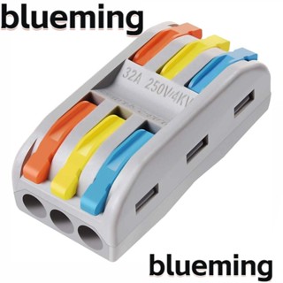 Blueming2 ตัวเชื่อมต่อสายไฟ SPL-3 พร้อมน็อตคันโยกสี 28-12 AWG 10 ชิ้น