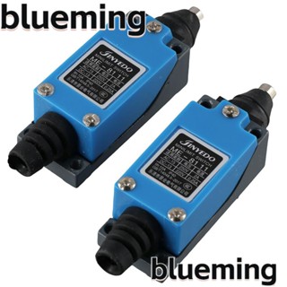 Blueming2 ไมโครสวิตช์ 1NC 1NO 380V 5A ME8111 กันน้ํา สีฟ้า 2 ชิ้น