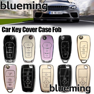 Blueming2 เคสกุญแจรีโมตรถยนต์ TPU แบบนิ่ม สําหรับ Ford Everest Ranger C-Max S-Max Focus Galaxy Mondeotransit