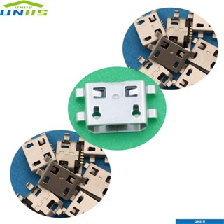 Uniis แจ็ค Micro USB 5 Pin Type B ตัวเมีย 0.8 PCB 10 20 ชิ้น