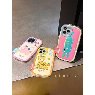 ใหม่ เคสโทรศัพท์มือถือหนัง กันกระแทก ลายการ์ตูนฉลากน่ารัก สําหรับ Apple Iphone 14promax 13 11 14pro 13pro 14