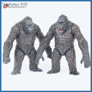 Pst โมเดลฟิกเกอร์ Godzilla Vs King Kong Gorilla ขยับข้อต่อได้ สําหรับตกแต่งบ้าน 2021