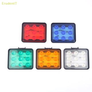 [ErudentT] ไฟกระพริบเตือน LED DC 12-80V 9SMD สําหรับติดกระจังหน้ารถยนต์ รถบรรทุก [ใหม่]