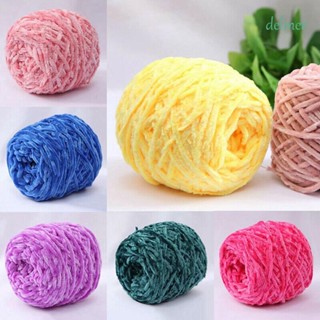 Delmer ผ้าพันคอ ผ้าวูลถักนิตติ้ง หนา 100 กรัม DIY 1 ชิ้น