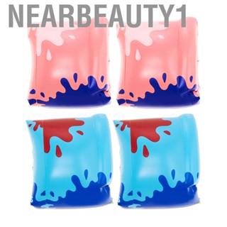 Nearbeauty1 Swimming Arm Float  Rollup Armband Long Lasting for Kid Beach