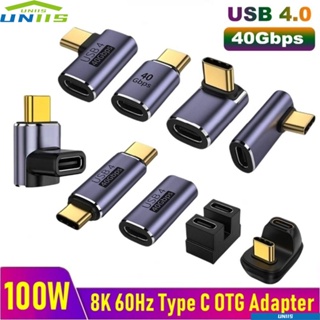 Uniis OTG อะแดปเตอร์แปลงข้อมูล 100W ชาร์จเร็ว