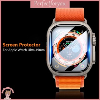 ❥Perfectfu ฟิล์มกันรอยหน้าจอ ทรงโค้ง 3D แบบเปลี่ยน สําหรับ IWatch 1 2 3 5 ชิ้น