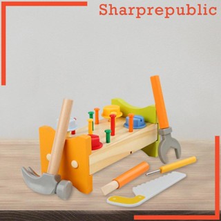 [Sharprepublic] ของเล่นม้านั่งทํางาน สําหรับเด็กก่อนวัยเรียน