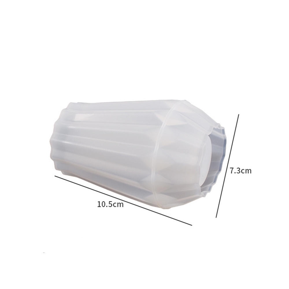 แม่พิมพ์ซิลิโคน อีพ็อกซี่เรซิ่น รูปแจกันดอกไม้ 3D สําหรับตกแต่งบ้าน สวน DIY - รูปที่ 4