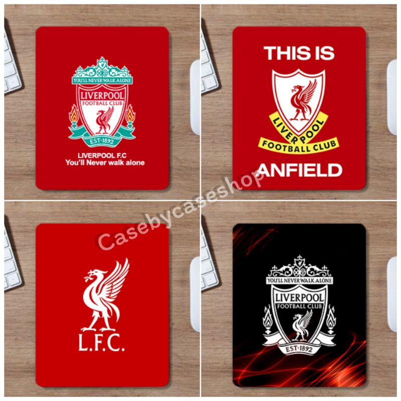 พร้อมส่ง แผ่นรองเมาส์ mouse pad ลิเวอร์พูล