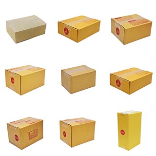 แพ๊ค (100ใบ) กล่องไปรษณีย์ ฝาชน พิมพ์จ่าหน้า กล่องพัสดุ กล่อ…
