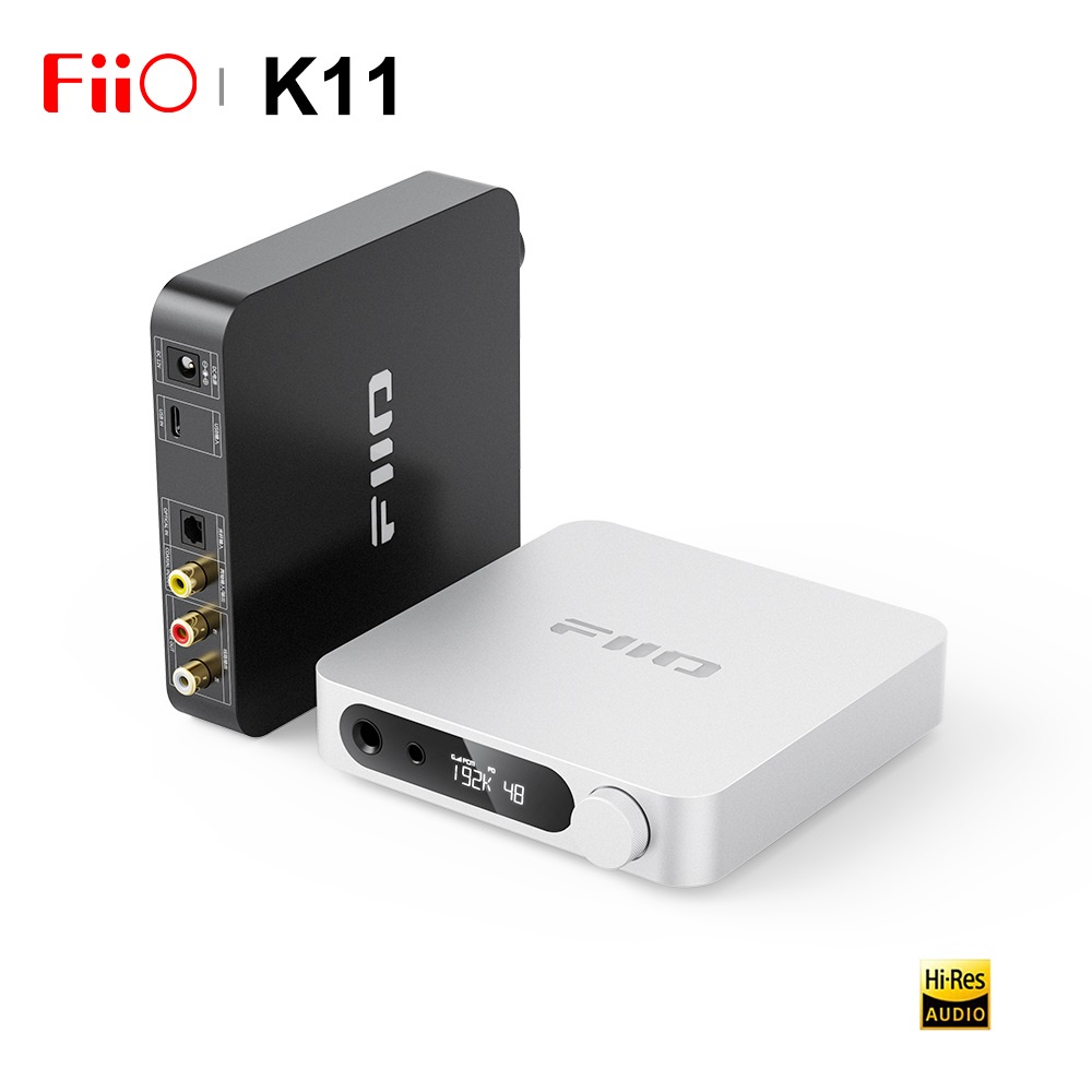 Fiio K11 เครื่องขยายเสียงหูฟัง HiFi ถอดรหัสสมดุล USB DAC AMP