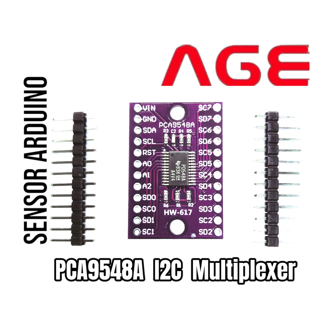 PCA9548A I2C Multiplexer โมดูลมัลติเพล็กซ์แบบ I2C #TCA9548A