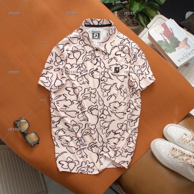 เสื้อโปโลผู้ชาย คอปกแขนสั้น ใส่ตีกอล์ฟ ใส่ลำลอง TMF01