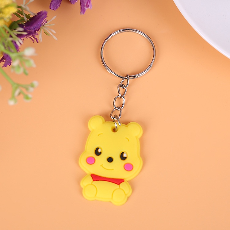 50ชิ้น/ล็อตการ์ตูนอะนิเมะพีวีซียางนุ่มพวงกุญแจของขวัญของขวัญของขวัญสําหรับสินค้าขนาดเล็กพวงกุญแจจี้กระเป๋ารถจับพวงกุญแจอุป - รูปที่ 4