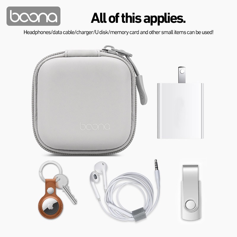 กระเป๋า เก็บสายชาร์จ วัสดุ EVA กันกระแทก แรงกด สำหรับใส่ฮาร์ดดิสก์ไดรฟ์และอุปกรณ์ดิจิตอลต่างๆ - รูปที่ 6