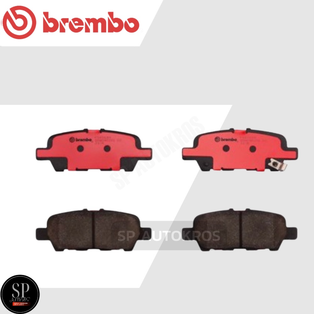 BREMBO ผ้าดิสเบรคหลัง TEANA J32 09-13, SYLPHY (1.6 1.8), PULSAR 13->  P56 068