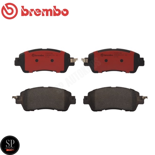 BREMBO ผ้าดิสเบรคหน้า MAZDA 2 DL DJ 2014- 1.3 1.5 SKYACTIV P49 055B / P49 055N