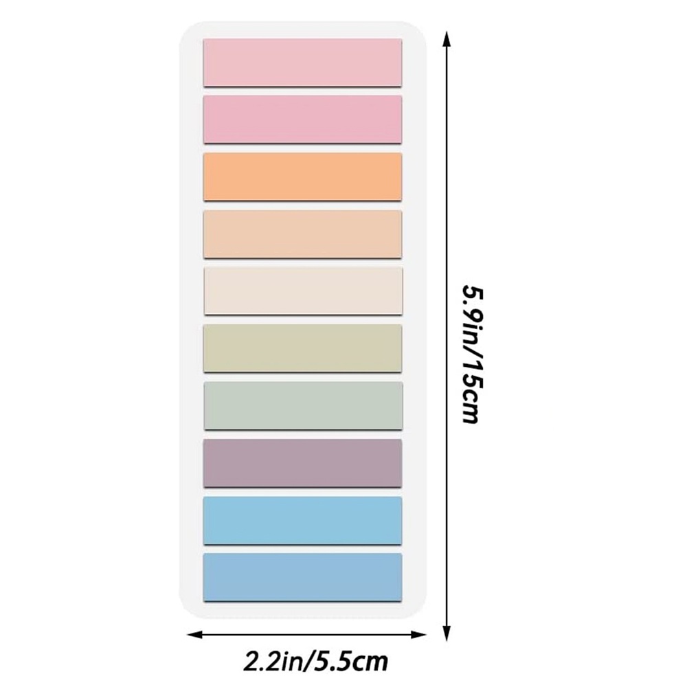 สติกเกอร์ฉลาก แบบใส หลากสีสัน สําหรับติดตกแต่งสมุดจดบันทึก เครื่องเขียน จํานวน 200 แผ่น - รูปที่ 6