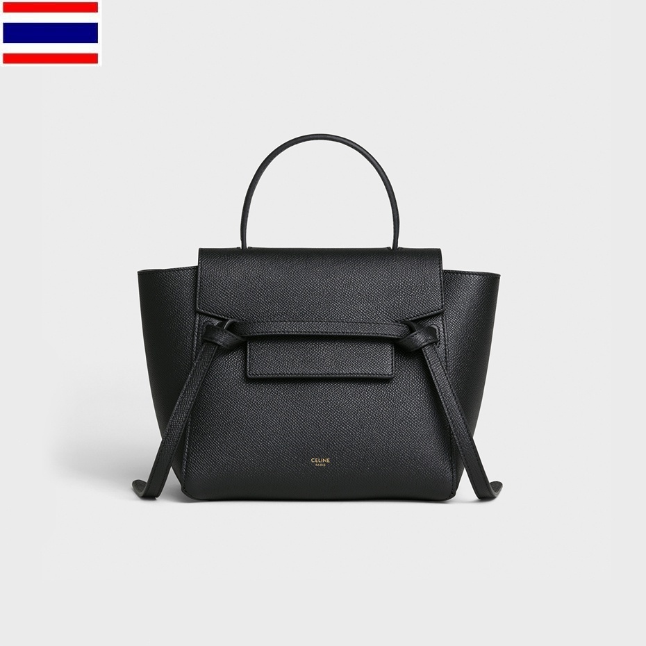 New เซลีน👜Celine BELT NANO Women/Shoulder Bag สุภาพสตรี /กระเป๋าถือ/กระเป๋า Celine TP8Z