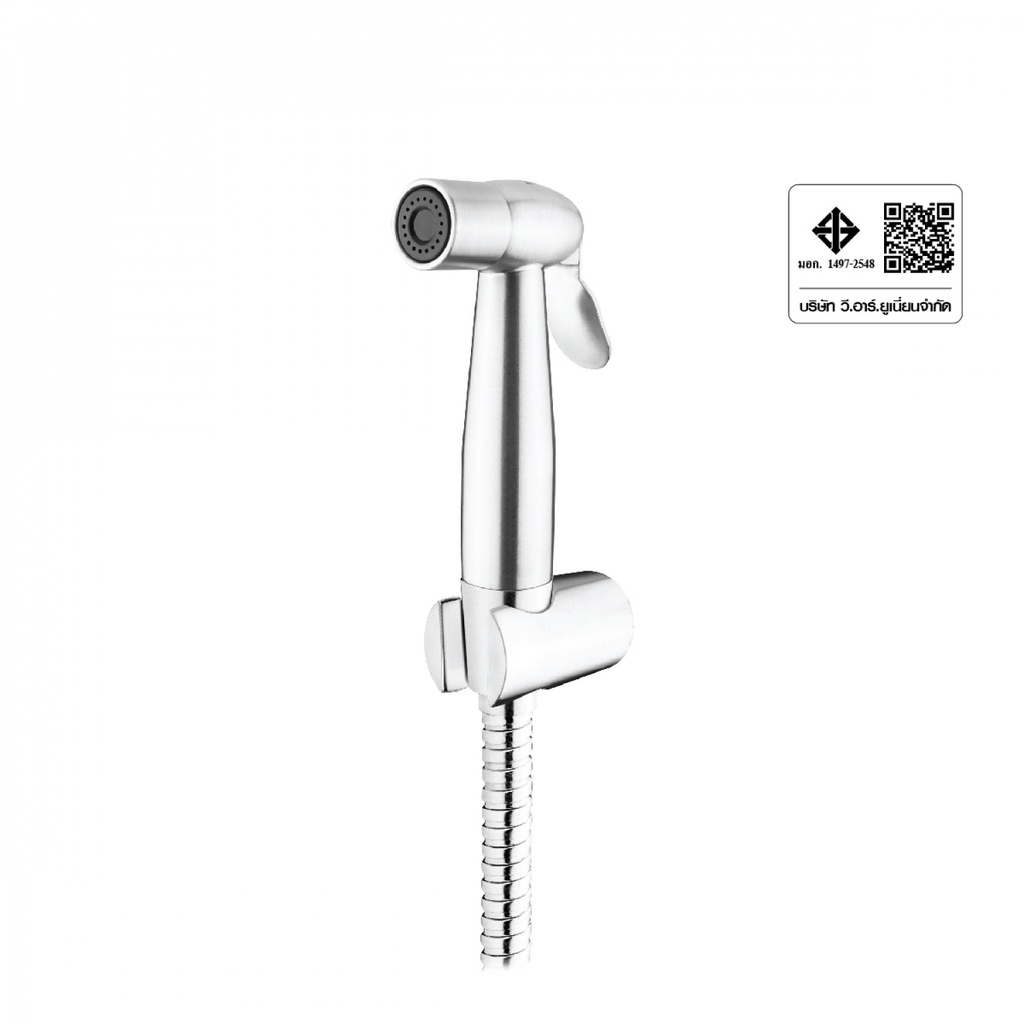 PW VRH ชุดสายฉีดชำระสแตนเลส 304  รุ่น FXVH0-0040NS  สีซาติน