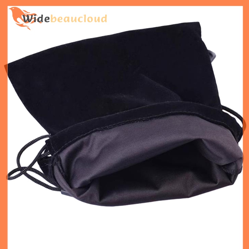 Widebeaucloud 1 ชิ้น ถุงผ้าไดร์เป่าผม กระจายผม ถุงเป่าผม เชือกรูด ปิด ผ้าใบ ที่เก็บเข็มขัด ปาก หูรูด ถุงเก็บฝุ่น ดี