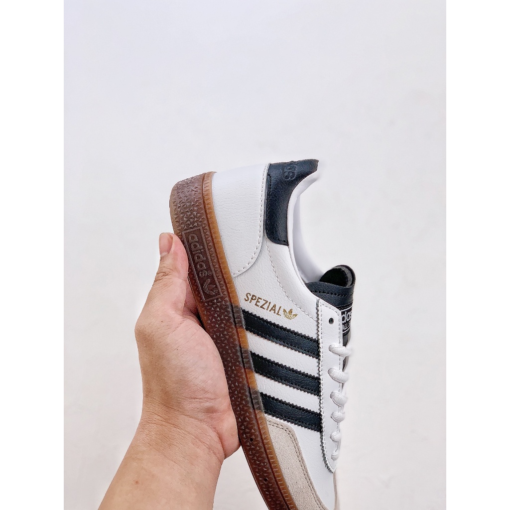Hot sales Adidas Originals Samba OG  สวมกันลื่นป้องกันการลื่นไถลแฟชั่นวินเทจกีฬาลำลองรองเท้าวิ่งบอร์