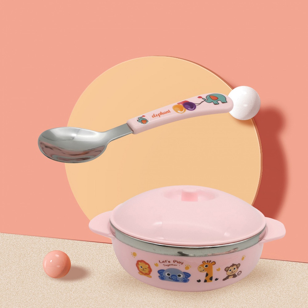 LOCAL789-NIBIRU ชุดถ้วยพร้อมชาม 3 ชิ้น ONNE-PK สีชมพู ร้านอยู่ในไทย