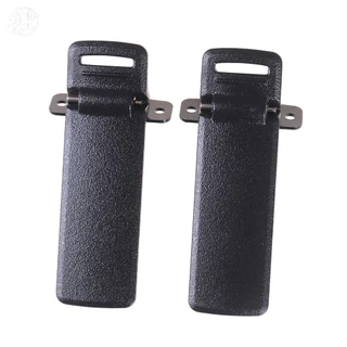WL| 2 ชิ้น Walkie Talkie อะไหล่กลับเข็มขัดคลิปสําหรับ UV-5R 2-way วิทยุ UV5R ใหม่