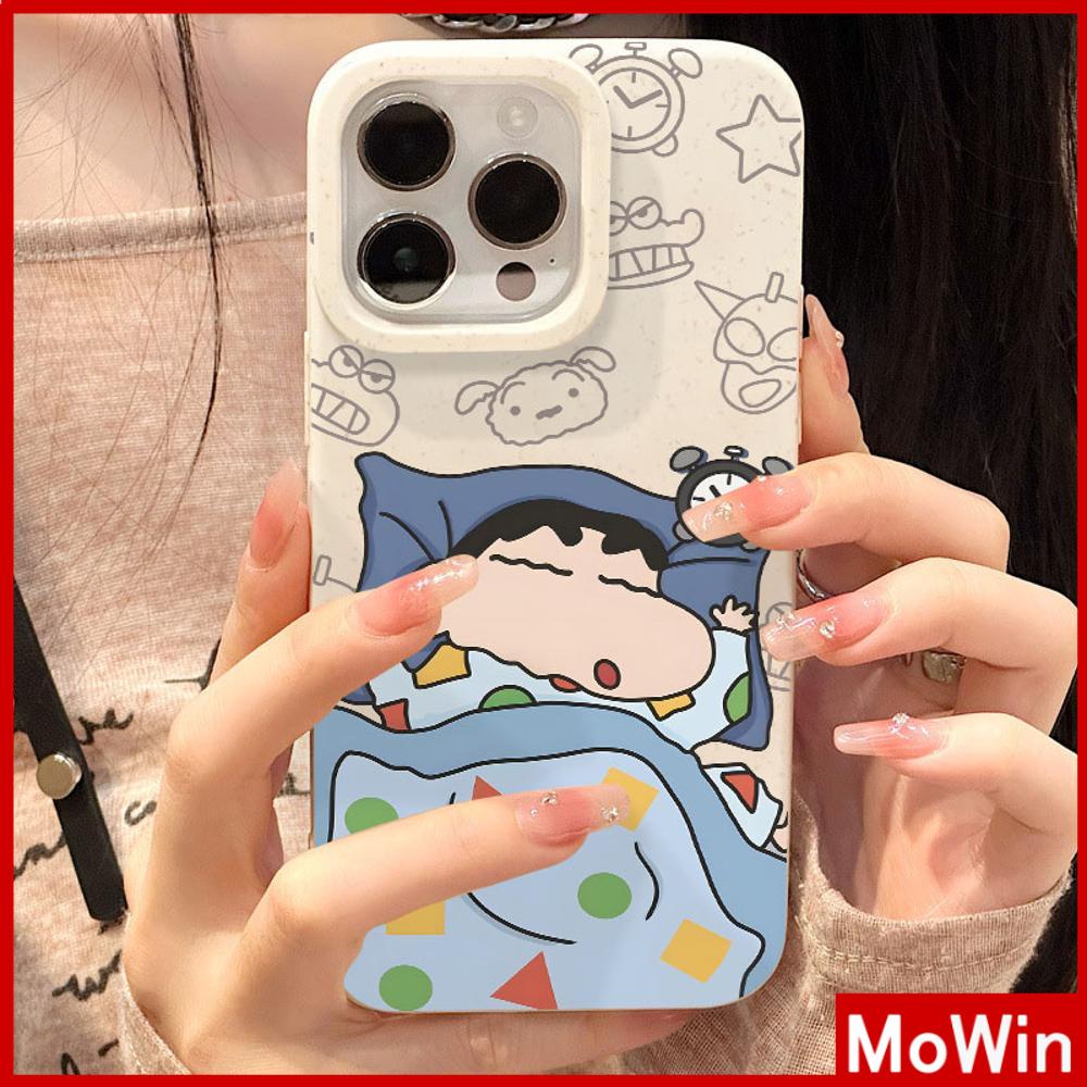 Mowin - เข้ากันได้สำหรับ 15 เคสไอโฟน11 เคส iphone 11 กรณีเป็นมิตรกับสิ่งแวดล้อมสีขาวกรณีนุ่มปกป้องกล้องกันกระแทกน่ารักการ์ตูนเด็กใช้งานร่วมกับ 14 13 12 11 PRO MAX XR XS 7